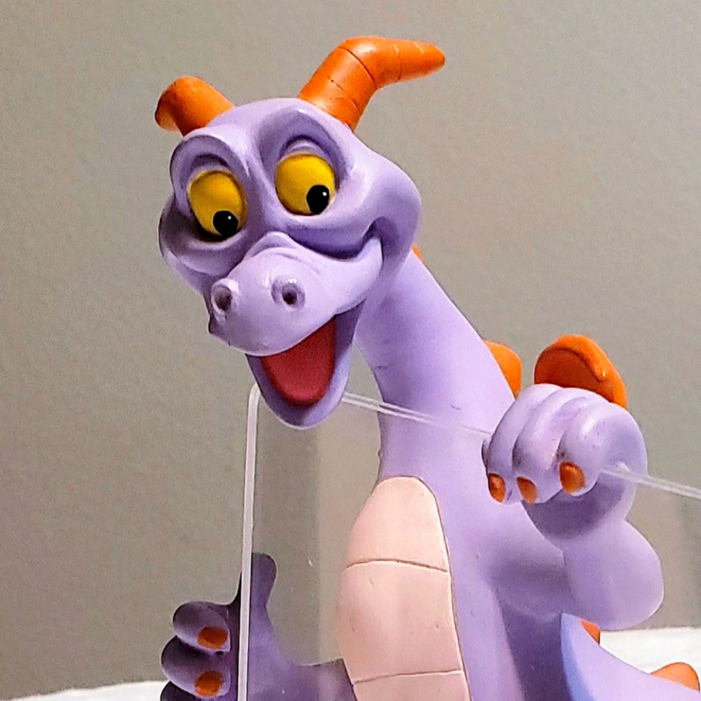 Disney Purple Dragon Figment Rare Photo Frame Epcot